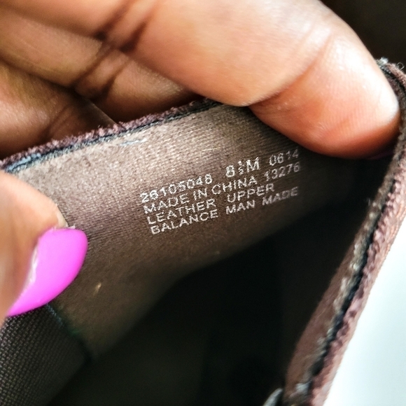 Clarks brown wedged booties - Picture 8 of 14